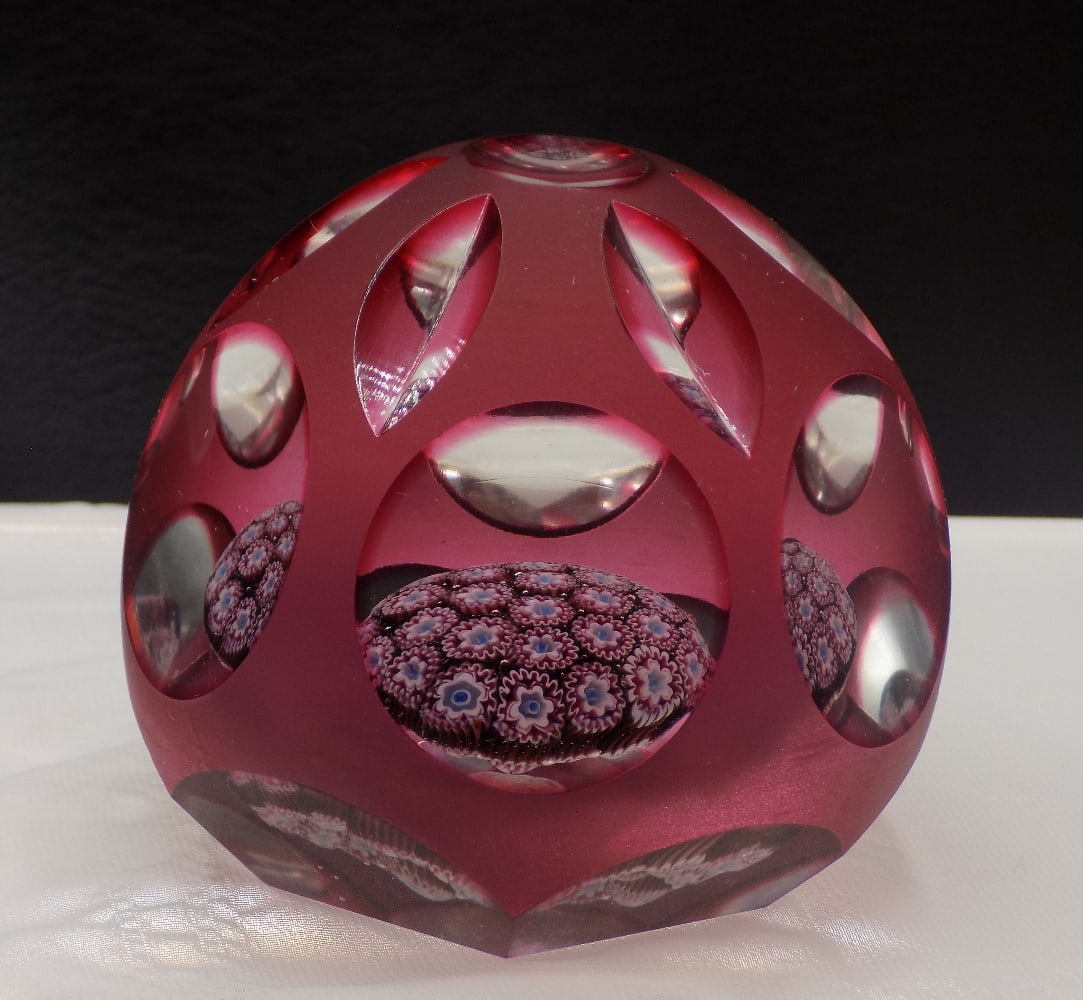 Very fine antique millefiori Baccarat paperweight (1 of 7)