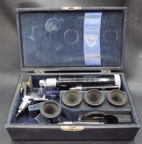 Antique Bausch and Lomb medical hearing test instrument
