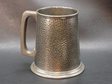 Vintage hand hammered Arts and Crafts Mug
