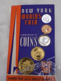 1939 New York Worlds Fair Commemorative coins.