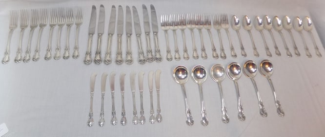 Towle Old Master sterling silver set of 46 matching flatware set