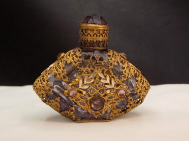 Vintage ornate perfume bottle