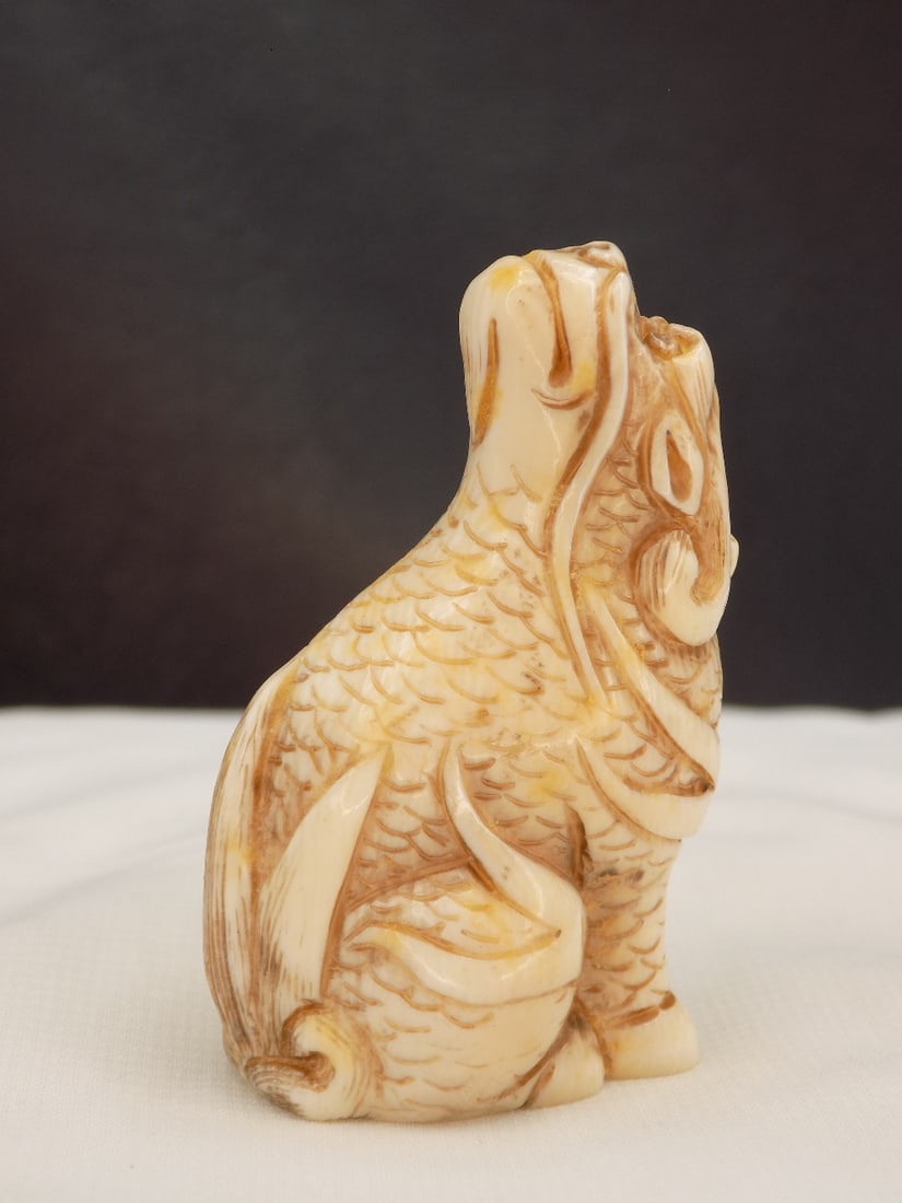 Very nice vintage Oriental carved Netsuke (1 of 6)