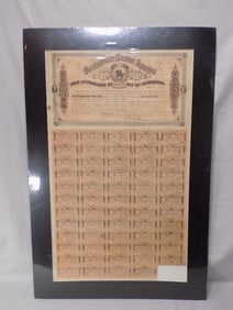 Marvelous Civil War confederate 1864 $1000 bond