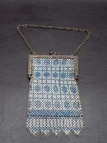 Vintage Mandalian Roaring 20s metal mesh purse