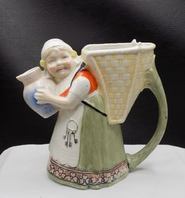 Charming vintage Schafer and Vater Dutch Girl cream pitcher