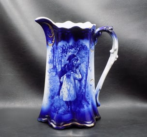 Beautiful antique Royal Doulton Babes in the Woods pitcher.
