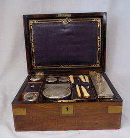 Late 1800s Desk and Dressing Case