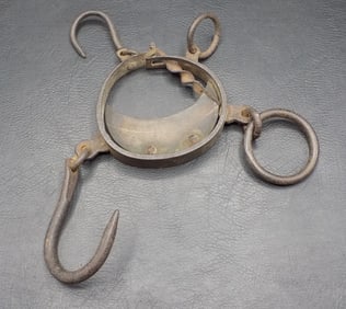 Antique buffalo hide scale. Made in 1800’s