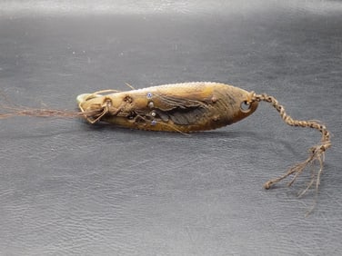 Rare 19 th century Inuit Eskimo 4 ¼ inch fishing lure