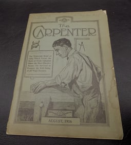 August 1916 The Carpenter Book.