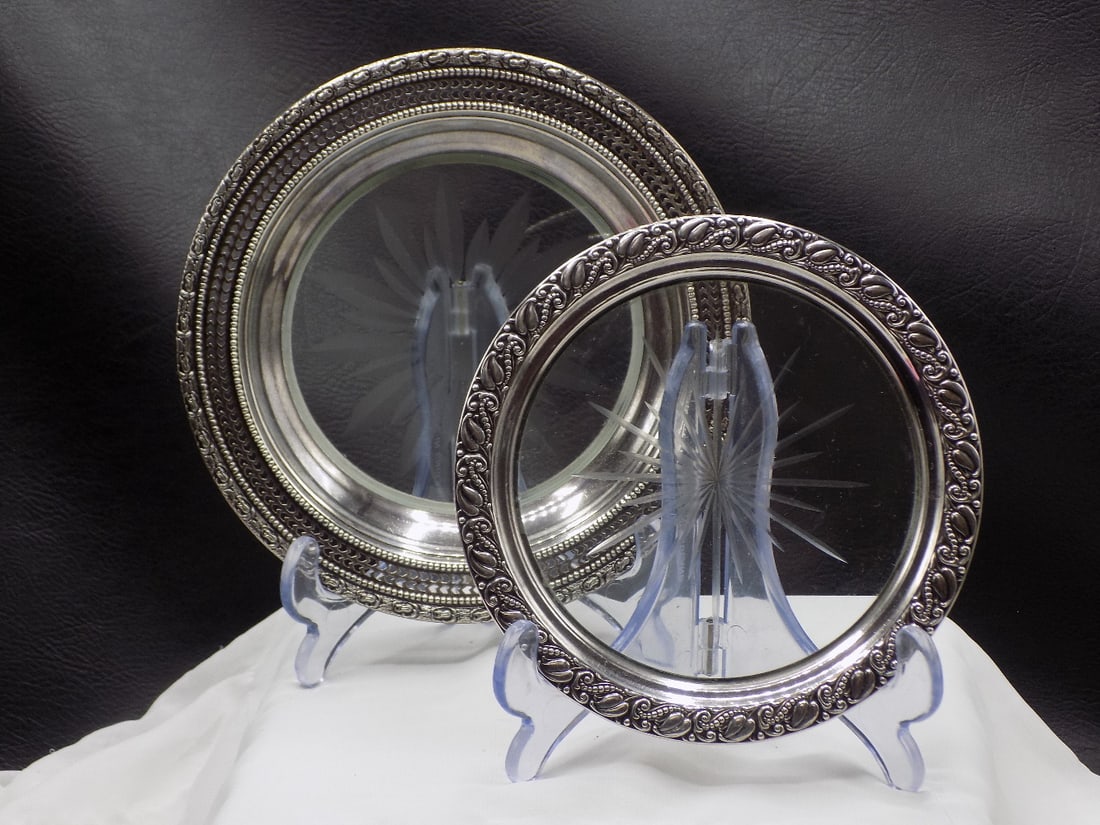 Vintage sterling Frank Whiting Talisman Rose lemon dish (1 of 6)