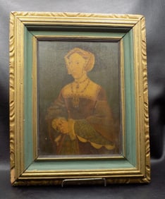 Vintage picture of Jane Seymour, Queen of England from 16th century