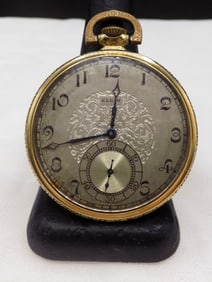 Antique 14k gold filled Elgin pocket watch.