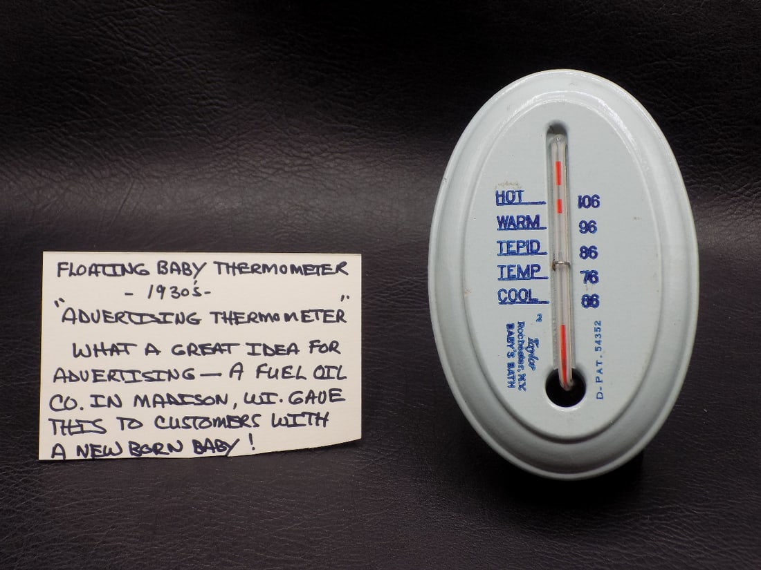 Rare advertising Floating Baby Thermometer (1 of 4)
