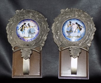 Magnificent antique curtain tiebacks