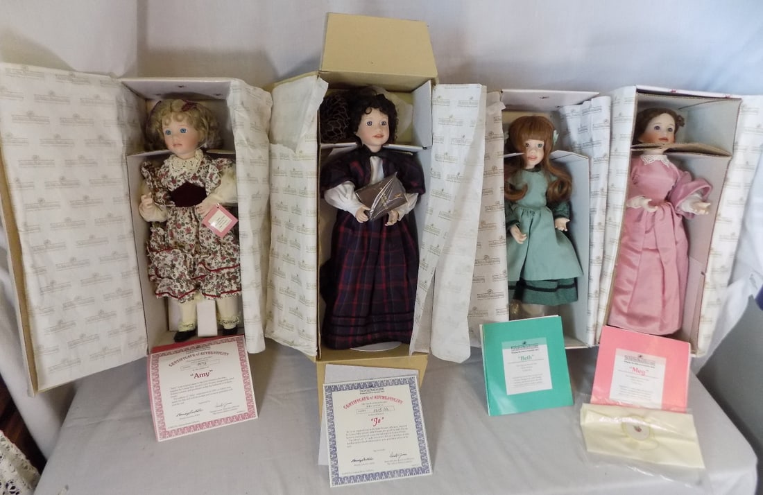 Ashton Drake Gallery set of four My Little Woman Collection (1 of 6)