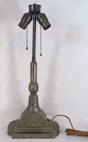 Antique signed Pairpoint lamp base