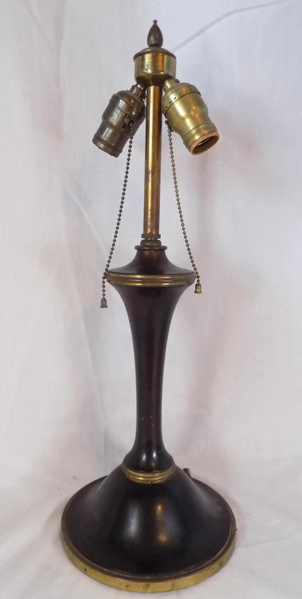 Antique signed Pairpoint lamp base. (1 of 7)