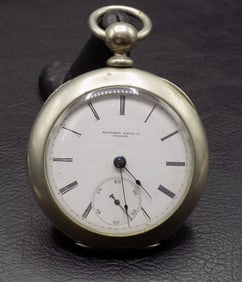 1880 Rockford 11 jewel key wind pocket watch