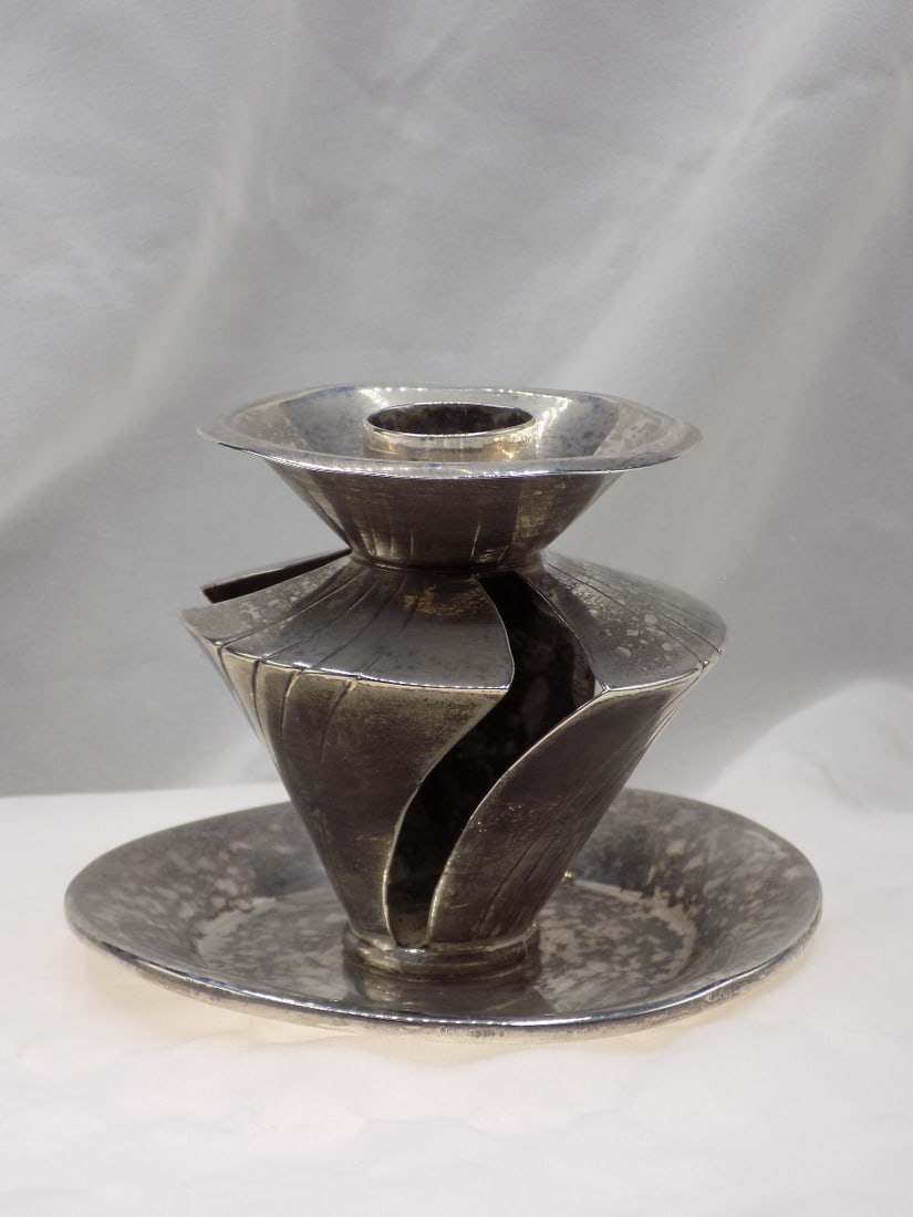 William Spratling sterling silver candle holder (1 of 6)