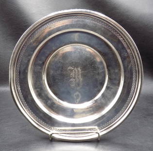 Vintage Christofle sterling silver bowl: Vintage Christofle sterling silver bowl. Marked sterling as shown in photo. In very good original as found condition with small dents normal from use and age. Great quality and detail. 9 &frac12; wide