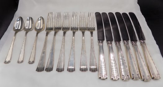 Antique Etruscan by Gorham sterling silver flatware