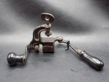 Antique shot gun shell loader