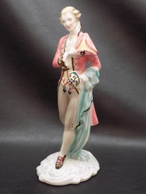Vintage Gold Scheider porcelain figure.