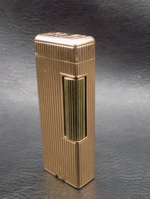 Vintage 14 k gold Dunhill lighter.