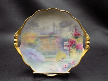 Lovely antique hand painted Pickard bowl