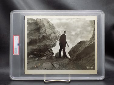 Authentic 1960s photograph Boris Karloff Frankenstein