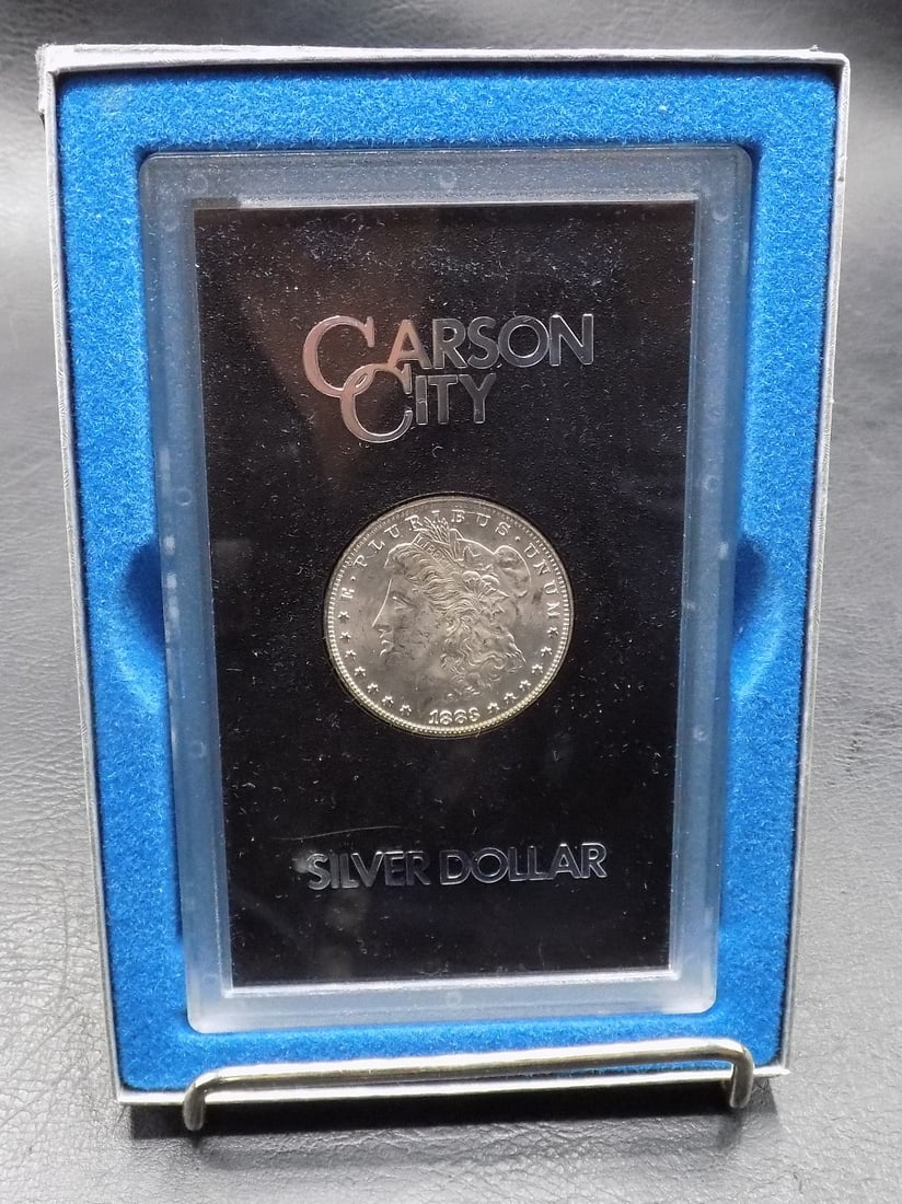 Uncirculated  1883-Carson City GSA Morgan Silver Dollar with original Box (1 of 5)