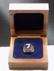 Great gold Mickey Mantle career retirement ring