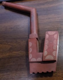 Vintage Native American Indian catlinite pipe