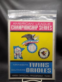 1969 American League Championship Series Official Program