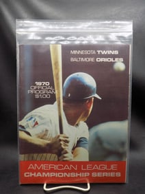 1970 American League Championship Series Official Program