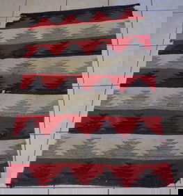 Antique Native American Indian rug