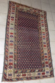 Antique Caucasian Oriental rug.