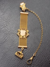 Antique Victorian gold filled pocket watch fob