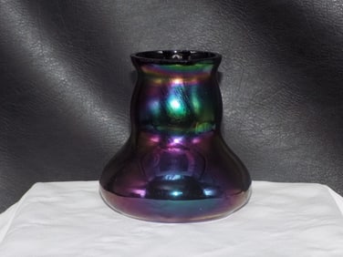 Vintage Loetz art glass iridescent art glass vase