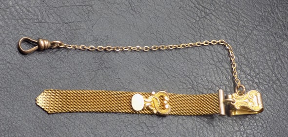 Antique Victorian gold filled pocket watch fob
