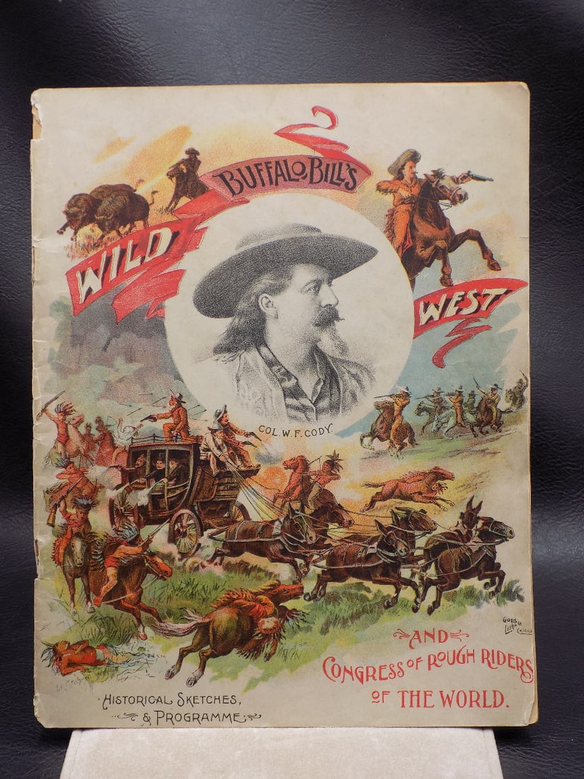 1893 Buffalo Bill Wild West book program (1 of 15)