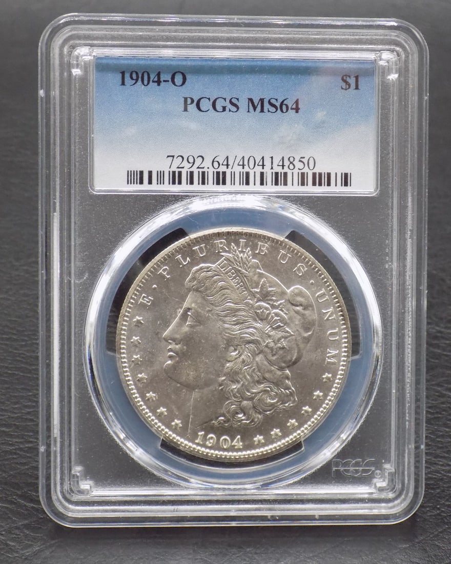 1904 O Uncirculated MS64 NGC Morgan silver dollar (1 of 4)