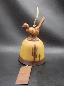 Native American Indian wind chime with bird