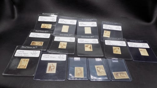 Collection of antique sport and other cards