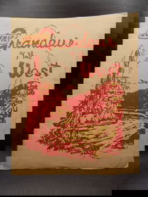 Vintage Southern Pacific Lines Railroad Folio