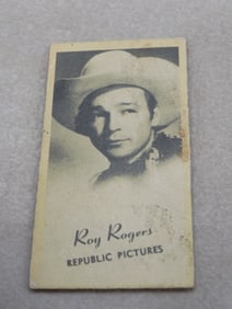 Antique Roy Rogers W T Grant Co. trade card
