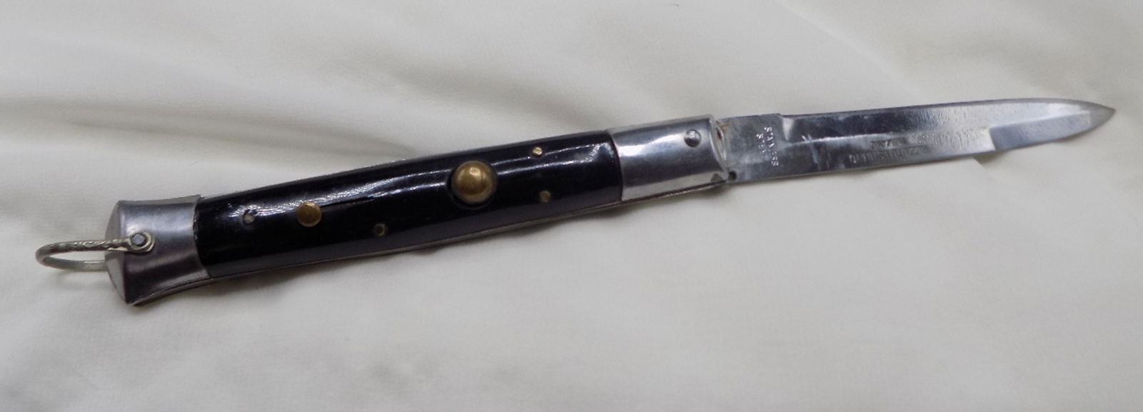 Vintage Rizzuto Estileto Miland switch blade knife (1 of 6)