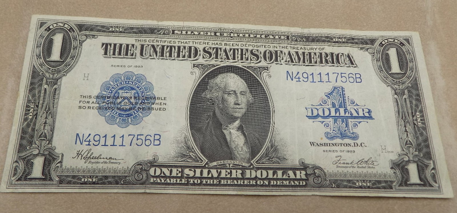 1923 and 1935 silver certificates: 1923 and 1935 silver certificates. In very good original as found condition. For in house shipping, please call Mike at Thriftiques 319-321-0613